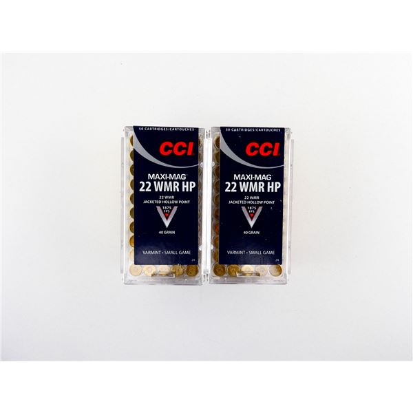 CCI MAXI-MAG .22 WIN MAGNUM AMMO LOT