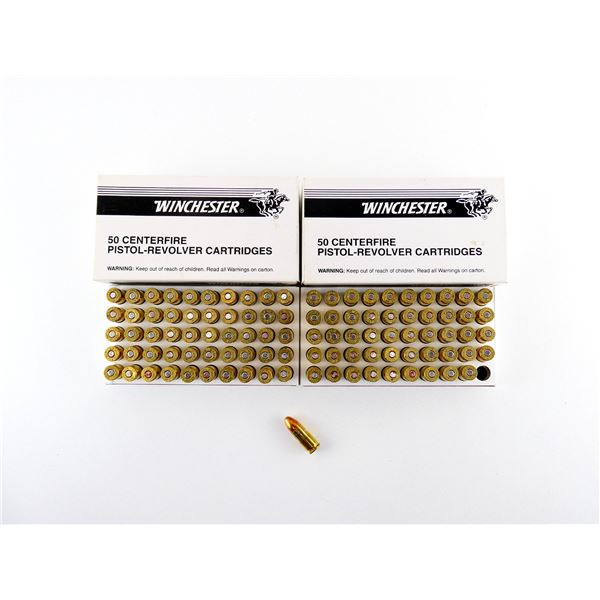 WINCHESTER 9MM LUGER AMMO LOT