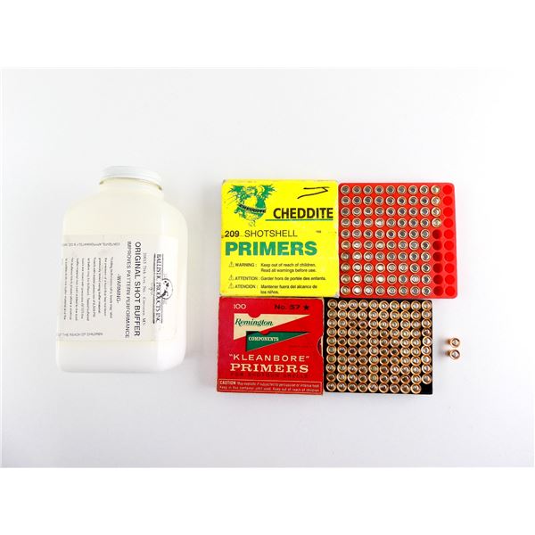 ASSORTED REMINGTON NO. 57 AND CHEDDITE 209 SHOT SHELL PRIMERS LOT