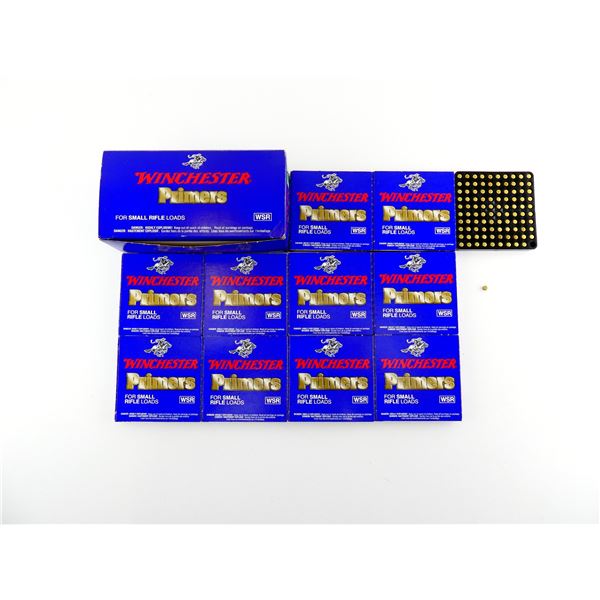 WINCHESTER WSR SMALL RIFLE PRIMERS LOT