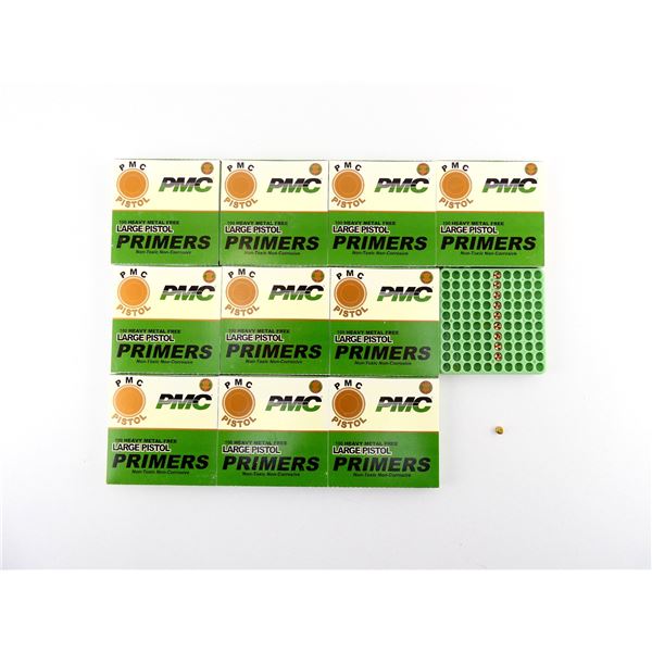 PMC LARGE PISTOL HEAVY METAL FREE PRIMERS LOT