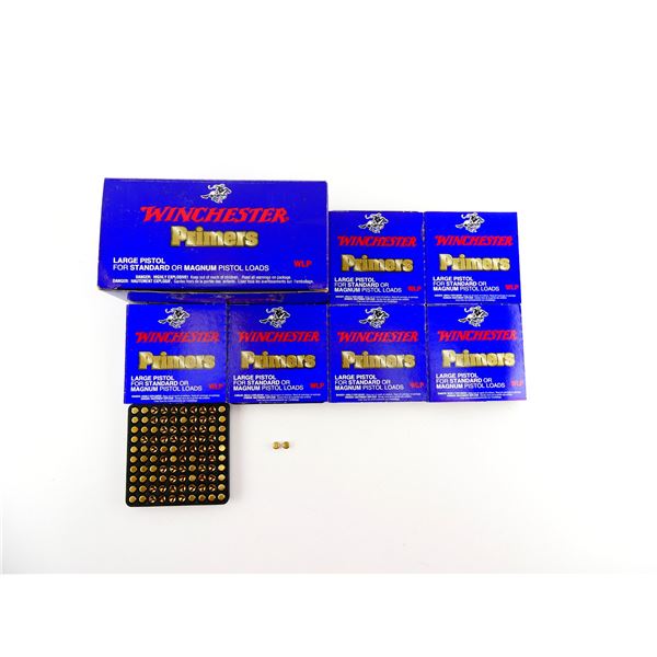 WINCHESTER WLP LARGE PISTOL PRIMERS LOT
