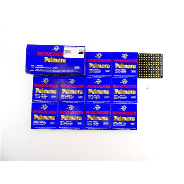 WINCHESTER WSP SMALL PISTOL PRIMERS LOT
