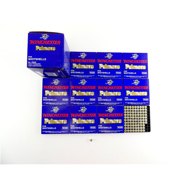 WINCHESTER W209 SHOT SHELL PRIMERS LOT