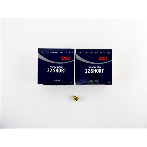 CCI .22 SHORT NOISE BLANKS LOT