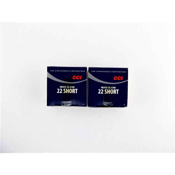 CCI .22 SHORT NOISE BLANKS LOT