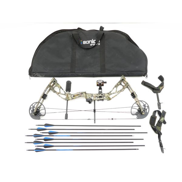 SANLIDA DRAGON X8 RIGHT HAND COMPOUND BOW LOT