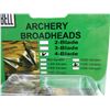 Image 3 : BELL ARCHERY FIXED BLADE BROADHEADS LOT