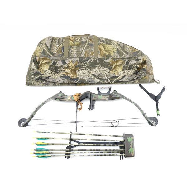 HOYT FAST FLITE SUPER SLAM RIGHT HAND COMPOUND BOW LOT