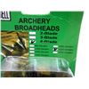Image 3 : BELL ARCHERY FIXED BLADE BROADHEADS LOT