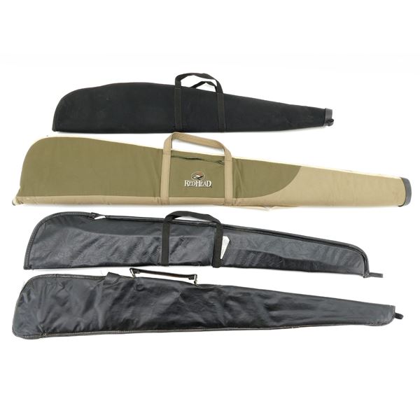 ASSORTED SOFT PADDED RIFLE CASES LOT
