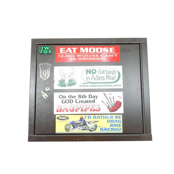 CONDOR PISTOL / AMMO METAL GUN CABINET LOT