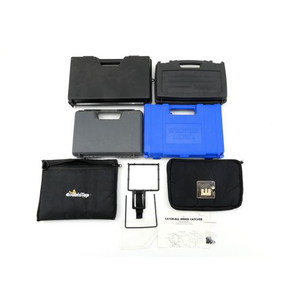 ASSORTED HARD PADDED / NON-PADDED & SOFT PADDED HAND GUN CASES LOT