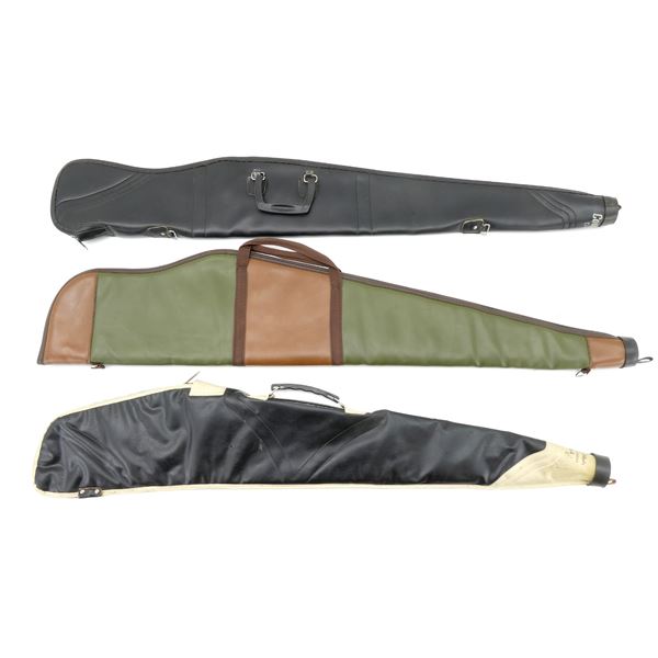 ASSORTED SOFT PADDED RIFLE CASES LOT
