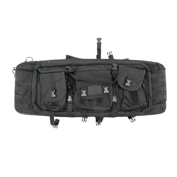 TACTICAL BACKPACK TYPE SOFT PADDED DOUBLE GUN CASE LOT