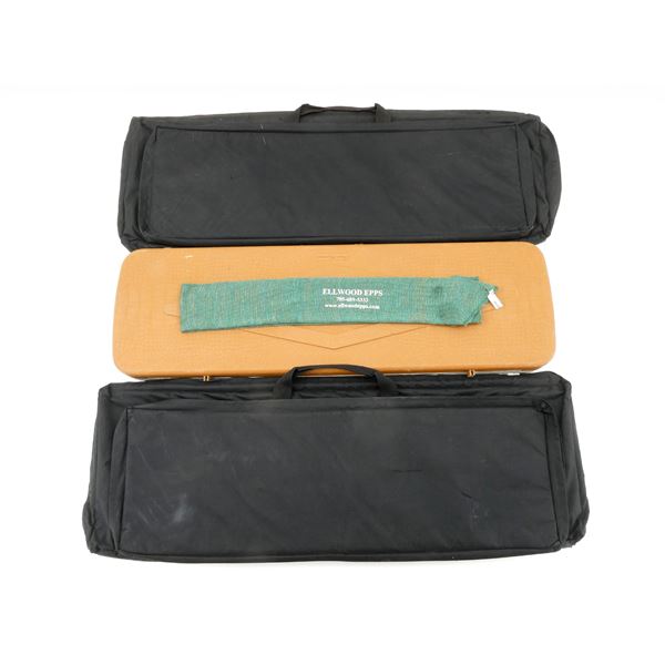 ASSORTED SOFT PADDED AND HARD PADDED HAND GUN CASES LOT