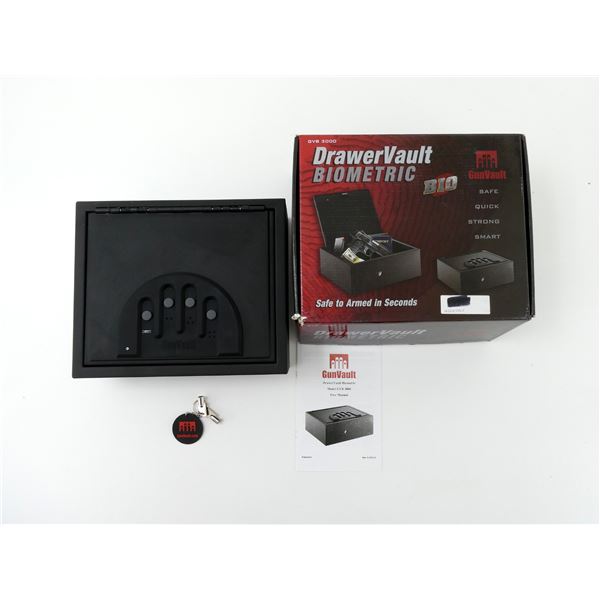 NEW GUN VAULT BIOMETRIC DRAWER VAULT LOT