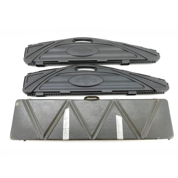 ASSORTED HARD PADDED RIFLE CASES LOT