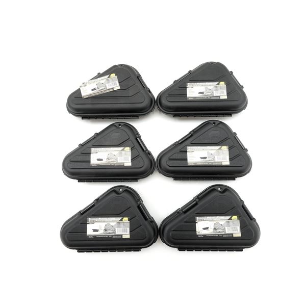 PLANO HARD PADDED SINGLE PISTOL CASE LOT