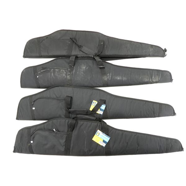 ASSORTED SOFT PADDED RIFLE CASES LOT