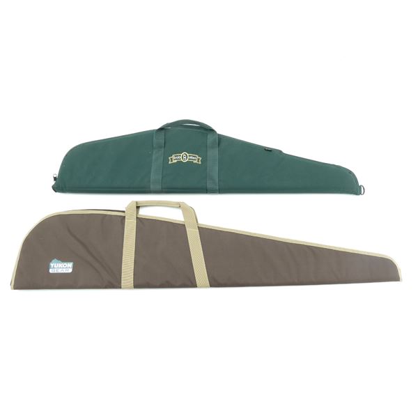 ASSORTED SOFT PADDED RIFLE CASES LOT