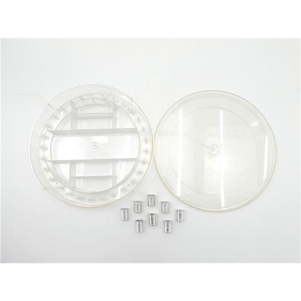 ASSORTED MEC RELOADING SHOT SHELL POWDER BUSHINGS, ETC. LOT