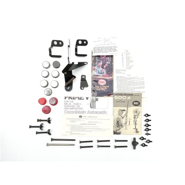 ASSORTED MEC RELOADING PRESS ACCESSORIES LOT