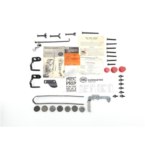 ASSORTED MEC RELOADING PRESS ACCESSORIES LOT