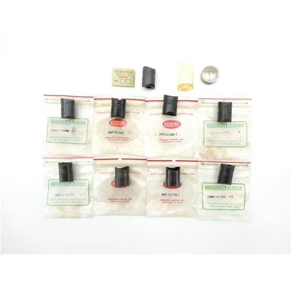 ASSORTED REDDING SHOT / POWDER BUSHINGS LOT