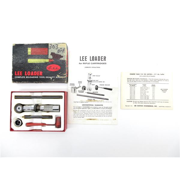 LEE .303 BRITISH LOADER KIT