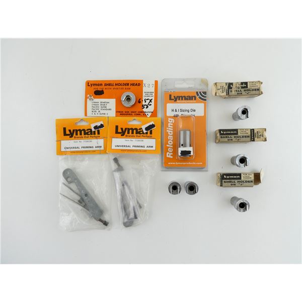 ASSORTED LYMAN RELOADING ACCESSORIES LOT