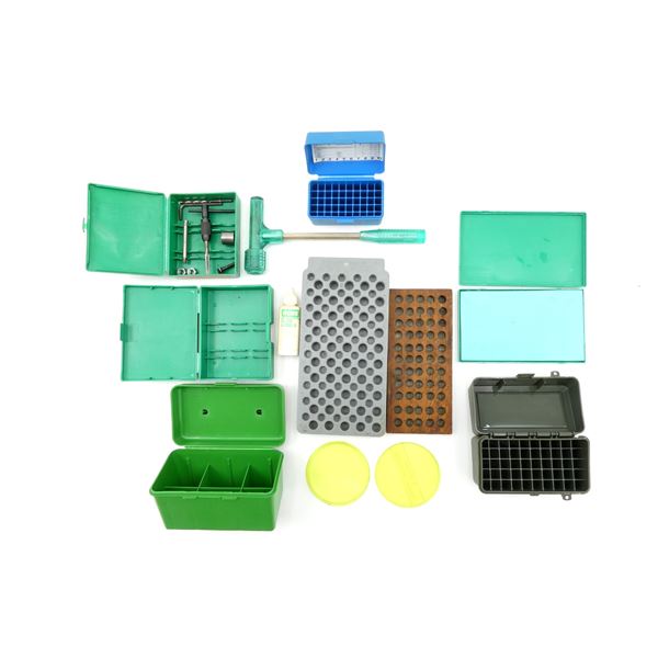 ASSORTED RELOADING ACCESSORIES LOT