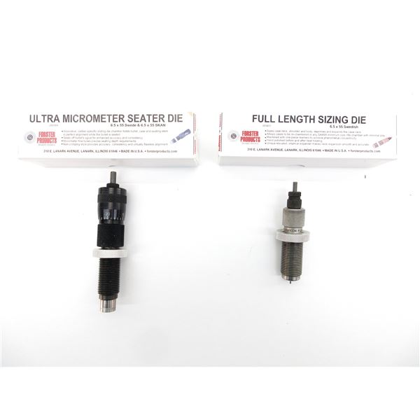 ASSORTED FORSTER RELOADING DIES LOT