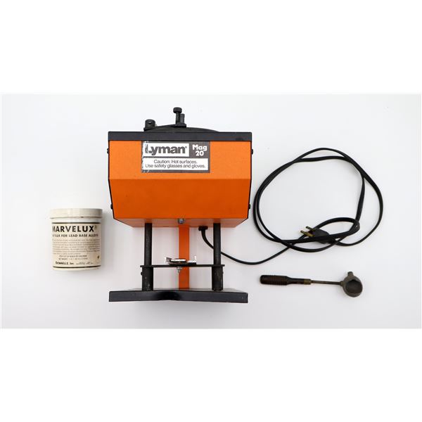 LYMAN MAG 20 LEAD MELTING POT LOT