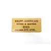 Image 4 : KRUPP-AMERICAN .348 WIN RELOADING DIES