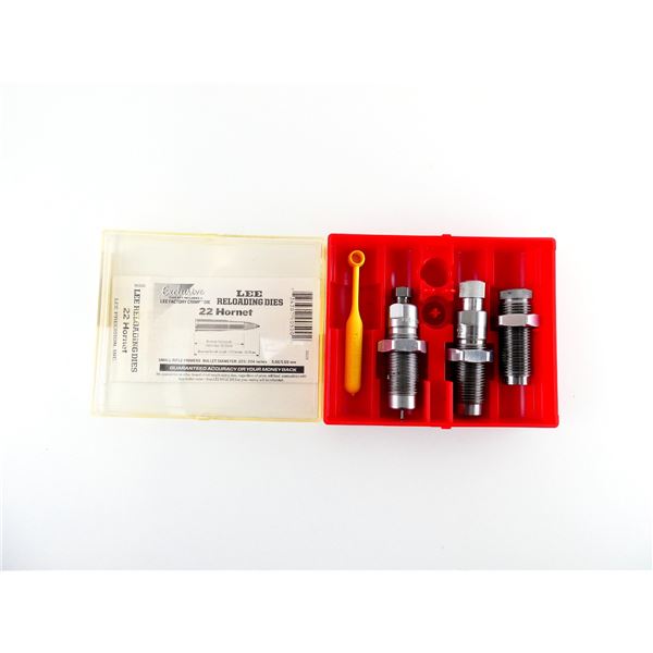 LEE .22 HORNET RELOADING DIES
