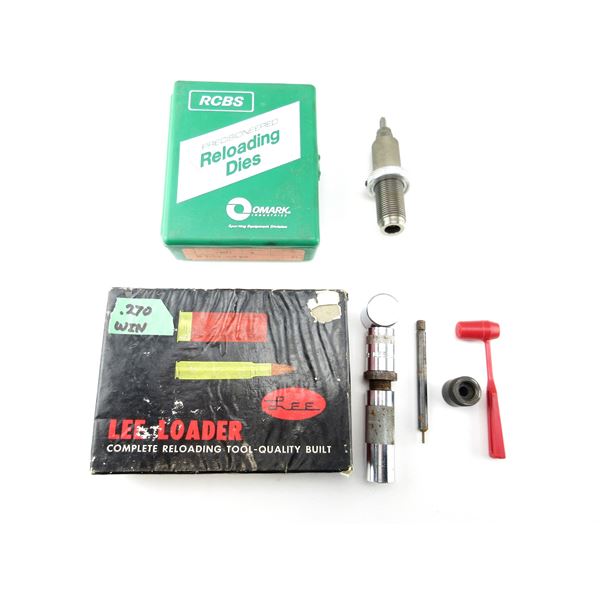 ASSORTED RELOADING DIES / LOADER KIT LOT
