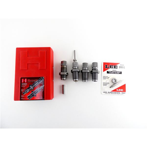 ASSORTED RELOADING DIES AND ACCESSORIES LOT