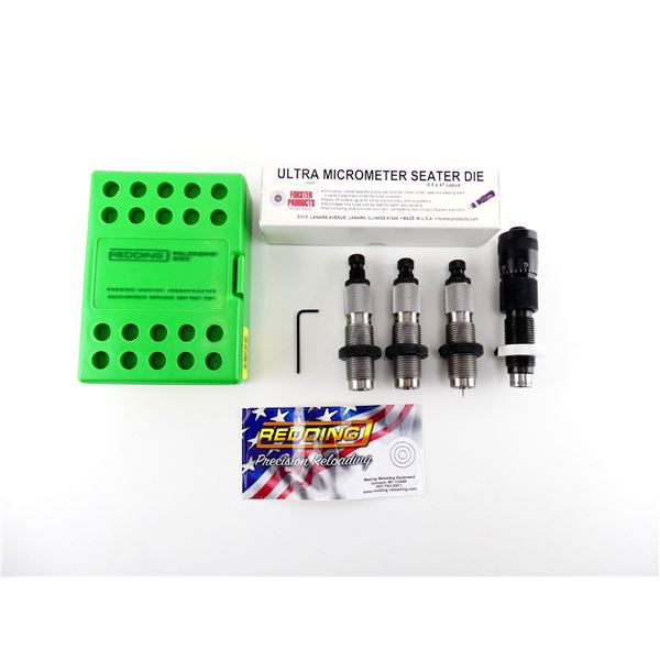 ASSORTED 6.5X47 LAPUA RELOADING DIES LOT