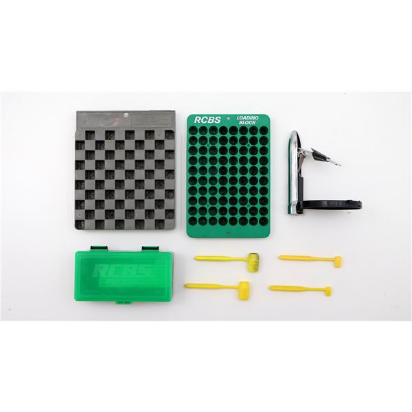 ASSORTED RELOADING ACCESSORIES LOT