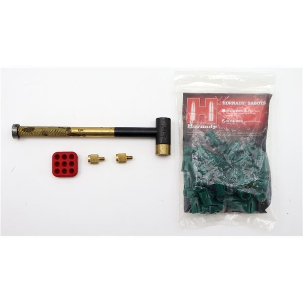 ASSORTED BLACK POWDER ACCESSORIES LOT