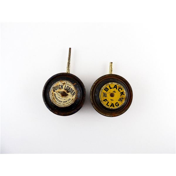 BLACK POWDER QUICK LOADERS / PUFFER TINS LOT