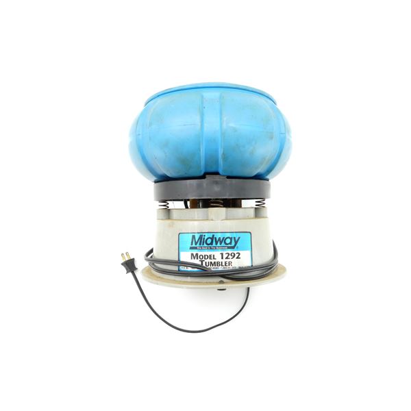 MIDWAY MODEL 1292 MEDIA TUMBLER AND MEDIA LOT