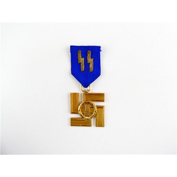 REPRODUCTION WWII GERMAN SS 25 YEARS LONG SERVICE MEDAL