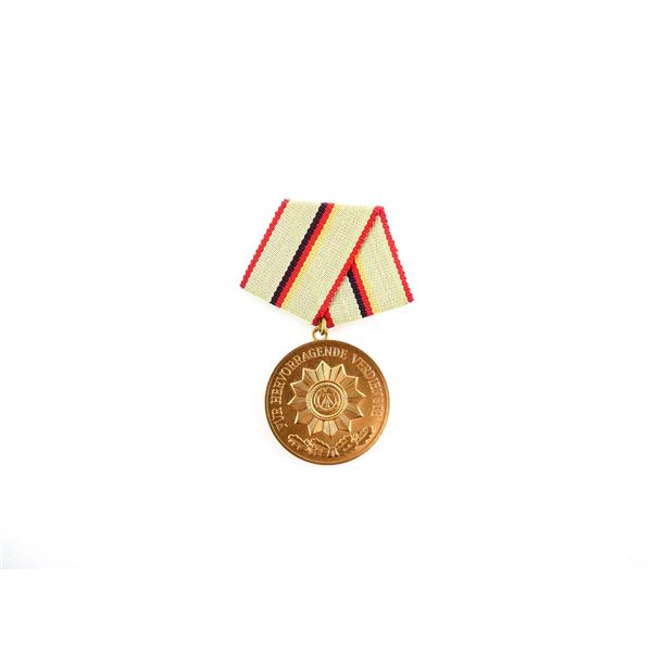 1960'S EAST GERMAN MEDAL OF MERIT OF ORGANS OF THE MINISTRY OF THE INTERIOR