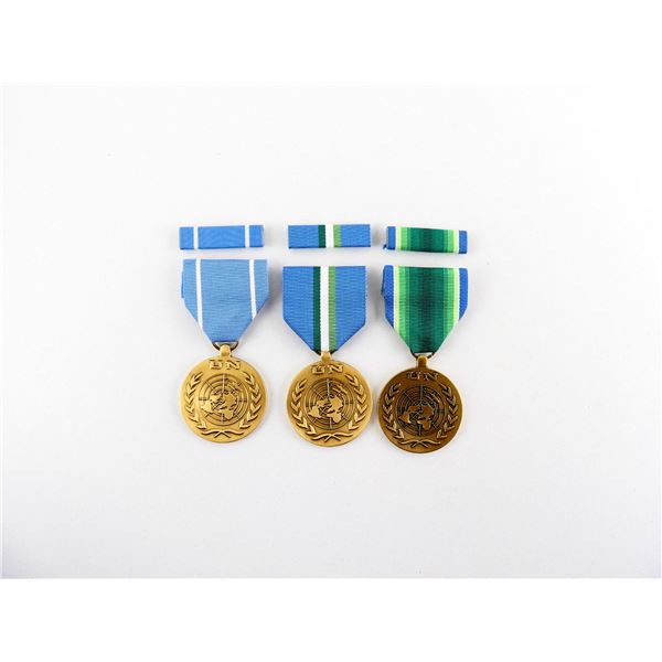 ASSORTED UNITED NATIONS MEDALS LOT