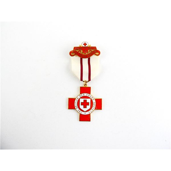 BRITISH NAMED PROFICIENCY IN NURSING RED CROSS MEDAL