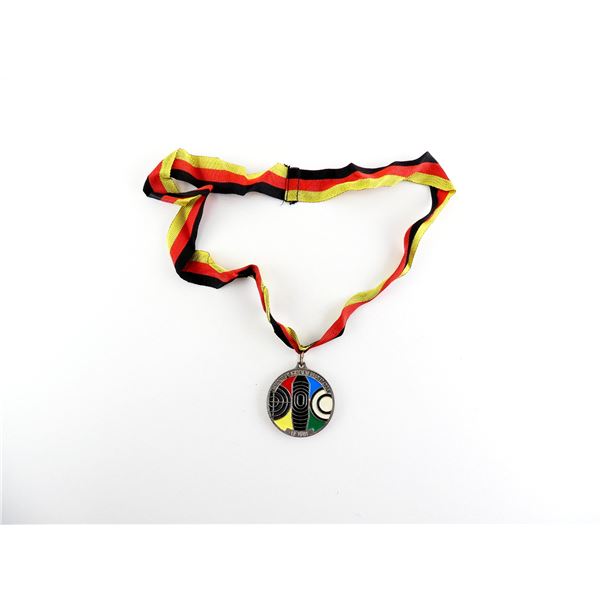 1981 EAST GERMAN RIFLE ASSOCIATION SHOOTING MEDAL