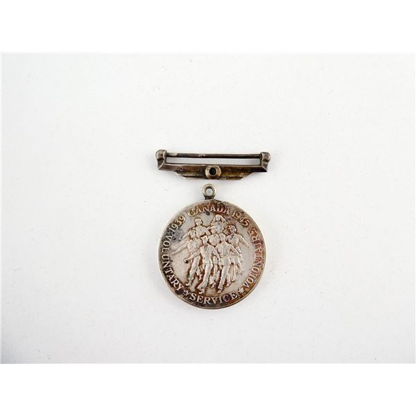 WWII CANADIAN VOLUNTARY SERVICE MEDAL