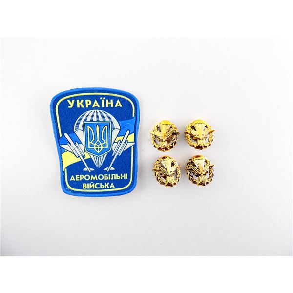 UKRAINIAN AIRFORCE BADGES LOT